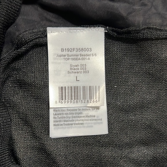 COPY - Silk and Cashmere Top Blouse size L - Picture 6 of 9